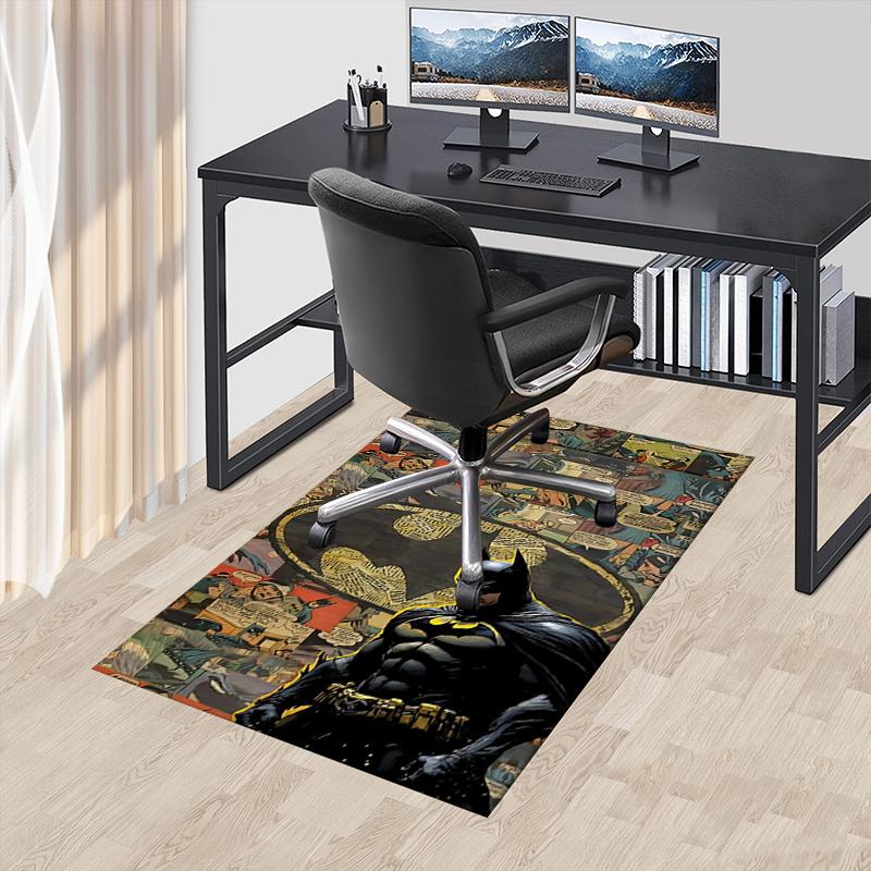 Batman,Comic Office Carpet Chair Mats, Home Decor Dormitory Floor Protector With Anti-Skid Backing, Large Area Coverage, Christmas Decoratio 60cm by 90cm
Batman,Comic Office Carpet Chair Mats, Home Decor Dormitory Floor Protector With Anti-Skid Backing, Large Area Coverage, Christmas Decoratio 60cm by 90cm