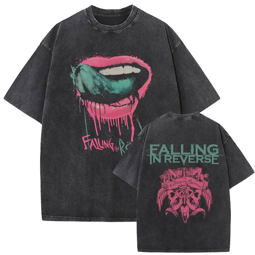 Washed Vintage Rock Band Falling in Reverse Ronnie Radke Popular Monster Album Graphic Tshirt Mens Casual Oversized T Shirts S
Washed Vintage Rock Band Falling in Reverse Ronnie Radke Popular Monster Album Graphic Tshirt Mens Casual Oversized T Shirts S