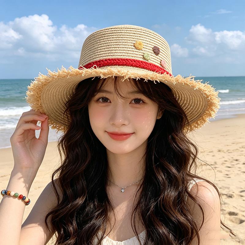 New Summer Collection Fringed Straw Hats for Women – Beach Vacation Flat-Top Hats Sweet Style That Flatters the Face Woven Straw Sun Protection Hats бежевый
New Summer Collection Fringed Straw Hats for Women – Beach Vacation Flat-Top Hats Sweet Style That Flatters the Face Woven Straw Sun Protection Hats бежевый