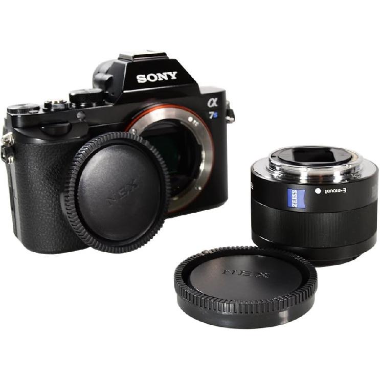 Набір кришки корпусу та задньої кришки об єктива для камер Sony E-Mount NEX A7II,III A7R III A9 A7 A7R A7S A6500 A6300 A6000 A55 A65 A77 A99 A900
Набір кришки корпусу та задньої кришки об єктива для камер Sony E-Mount NEX A7II,III A7R III A9 A7 A7R A7S A6500 A6300 A6000 A55 A65 A77 A99 A900