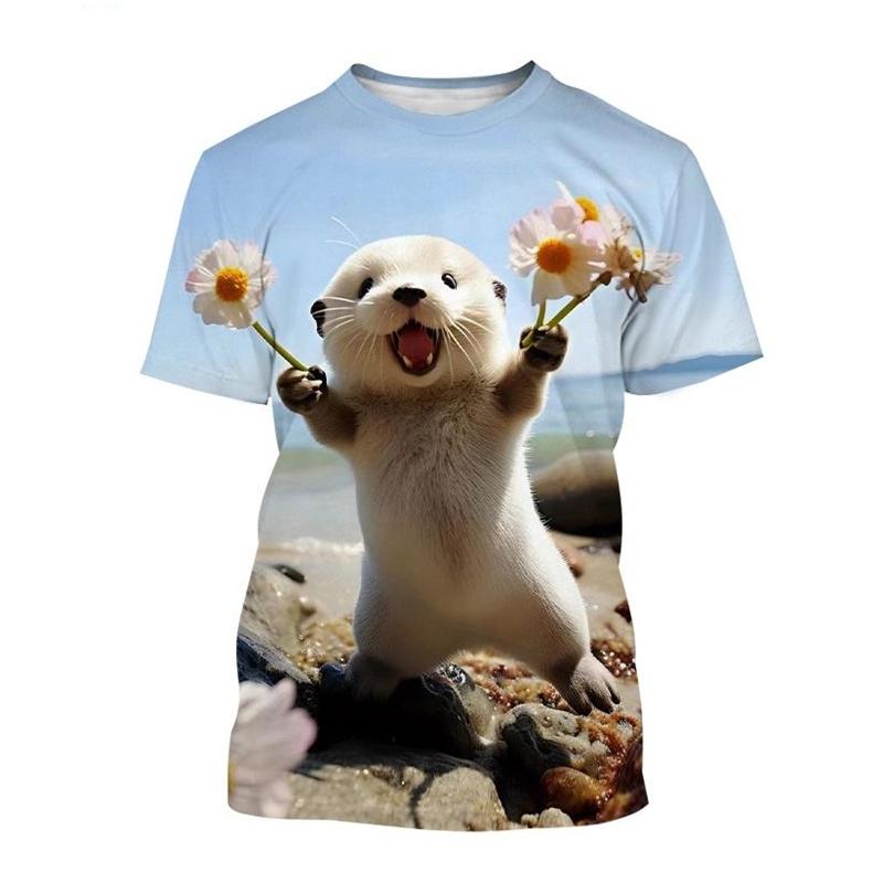 Индивидуальная футболка с 3D принтом морских животных, летняя модная футболка, мужская повседневная футболка с круглым вырезом и короткими рукавами, футболки, одежда XL
Индивидуальная футболка с 3D принтом морских животных, летняя модная футболка, мужская повседневная футболка с круглым вырезом и короткими рукавами, футболки, одежда XL