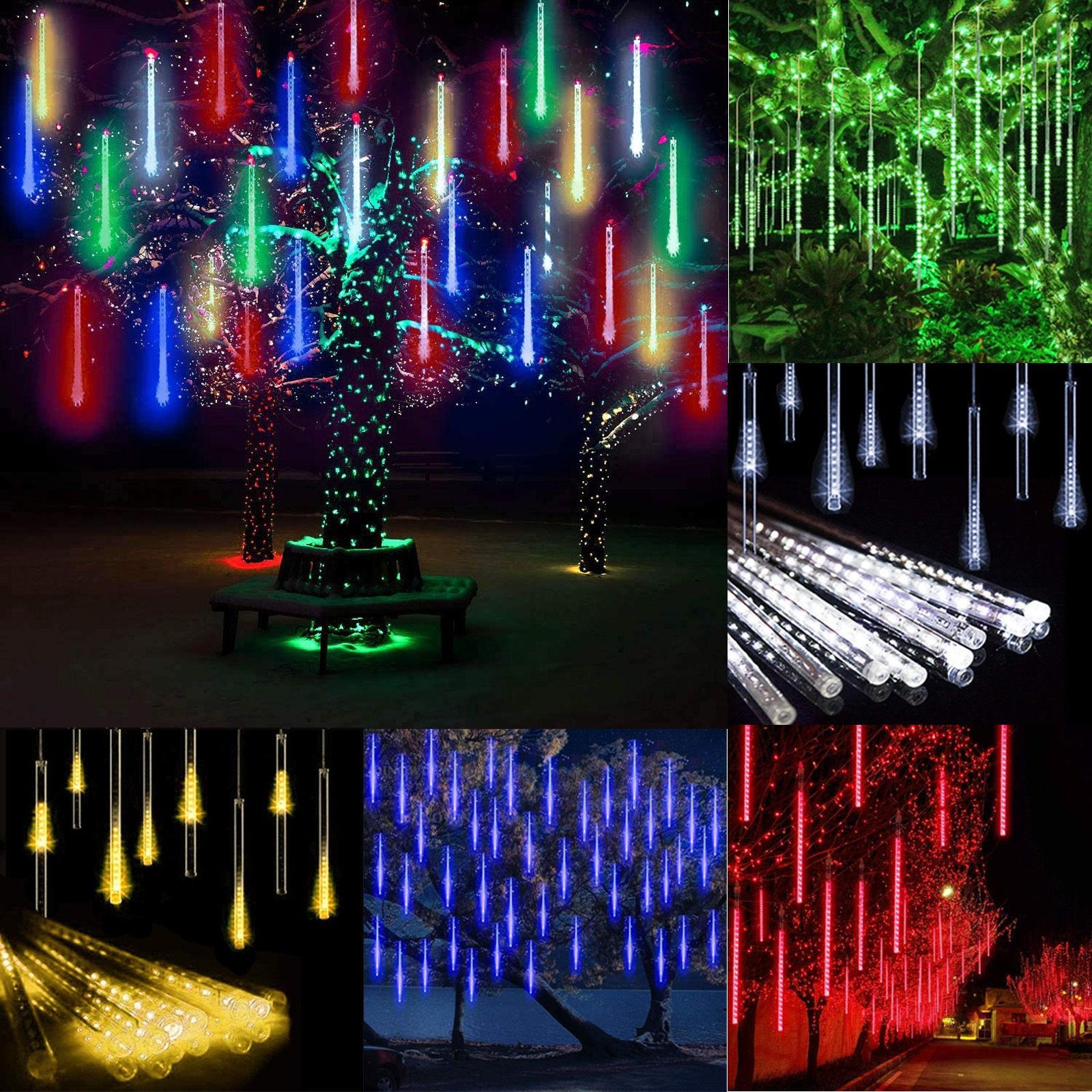 Rain Drop Lights, LED Meteor-Shower Lights For Outdoor Decorations Waterproof Waterfall-Lights Lamp Length 30cm 8pcs Set
Rain Drop Lights, LED Meteor-Shower Lights For Outdoor Decorations Waterproof Waterfall-Lights Lamp Length 30cm 8pcs Set