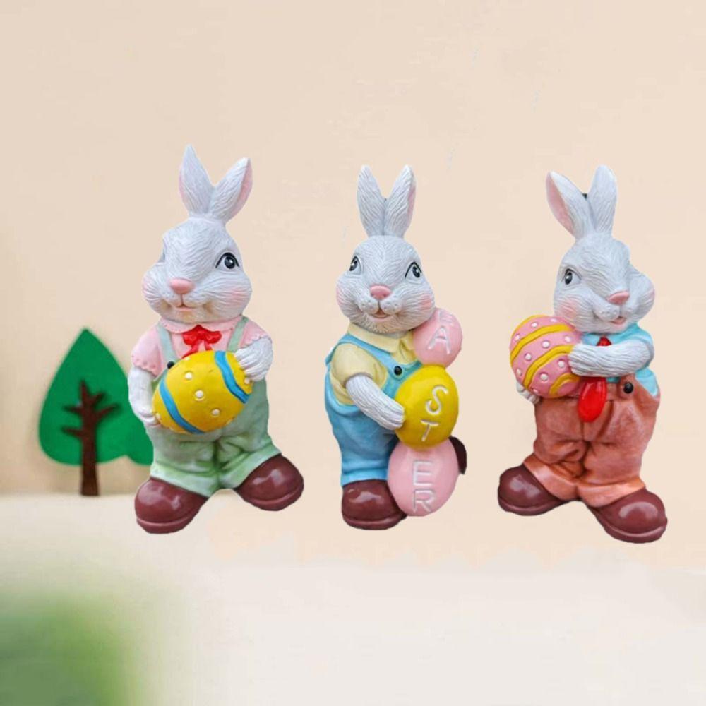 Resin Rabbit Hugging Egg Statue Cute Simulated Bunny Statue Rabbit Model Crafts Bedroom Style B
Resin Rabbit Hugging Egg Statue Cute Simulated Bunny Statue Rabbit Model Crafts Bedroom Style B