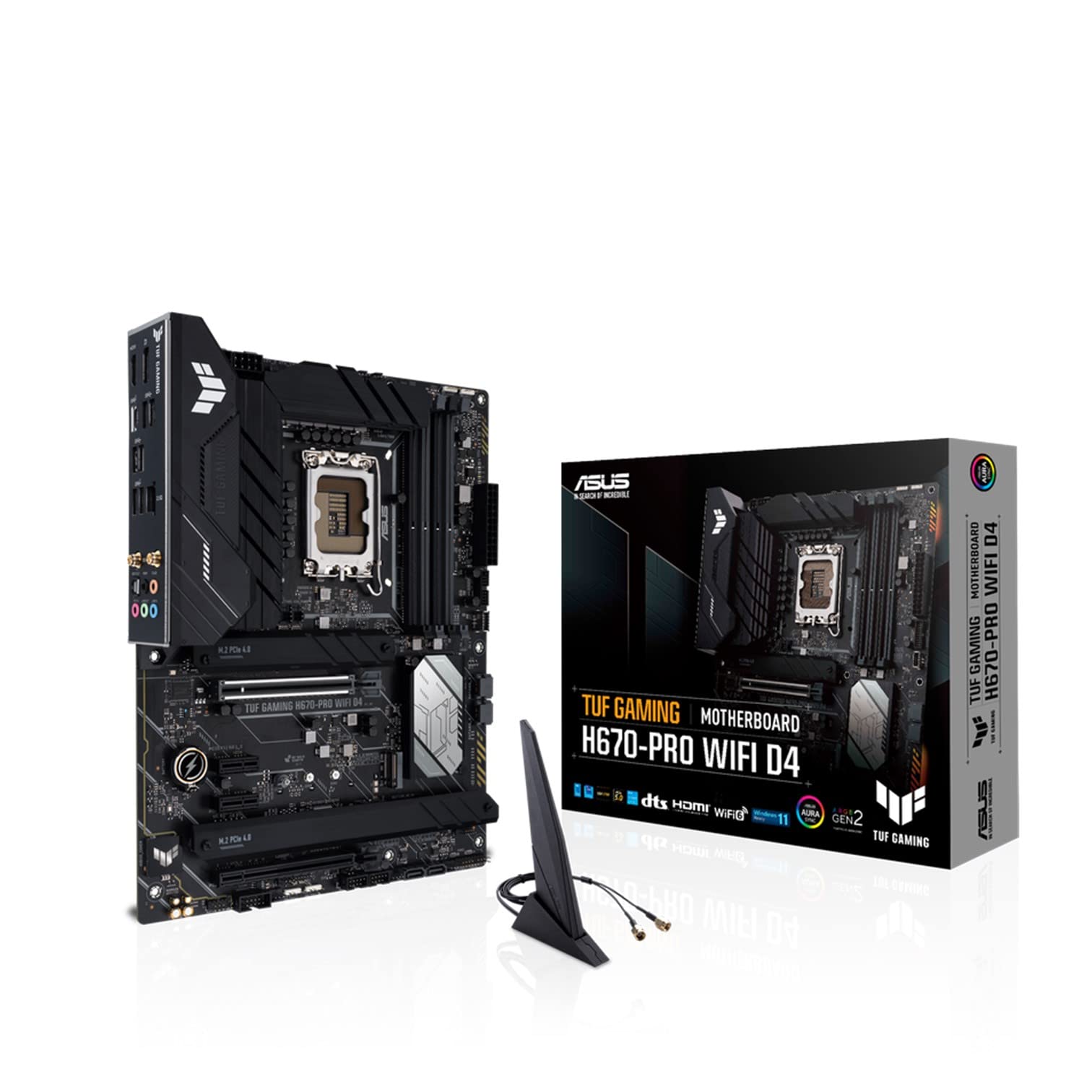 ASUS INTEL 12-го покоління, сумісний з процесором H670, чіпсет ATX GAMING WIFI D4, авторизований дистриб’ютор, чорний (LGA1700) материнська плата/TUF H670-PRO [Вітчизн
ASUS INTEL 12-го покоління, сумісний з процесором H670, чіпсет ATX GAMING WIFI D4, авторизований дистриб’ютор, чорний (LGA1700) материнська плата/TUF H670-PRO [Вітчизн