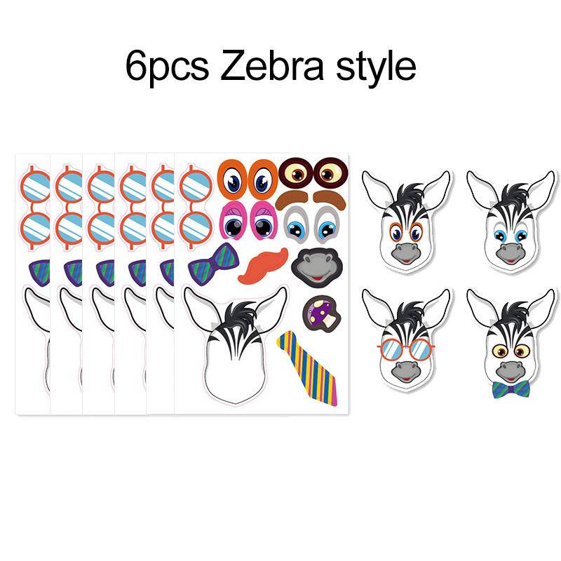 6sheets Animal Face Changing Sticker Toys Cartoon Waterproof Stickers Reusable Emotional Management and Expression Ability TMZ
6sheets Animal Face Changing Sticker Toys Cartoon Waterproof Stickers Reusable Emotional Management and Expression Ability TMZ