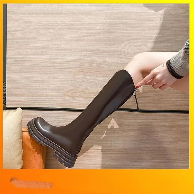 Women s Knee High Boots Platform Sole Side Zip Fashion Long Boots 40 коричневий
Women s Knee High Boots Platform Sole Side Zip Fashion Long Boots 40 коричневий