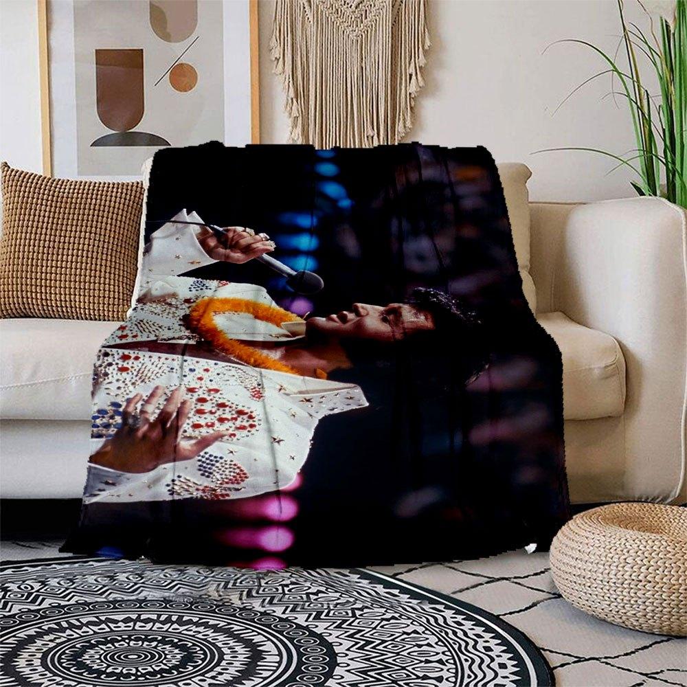 Elvis Presley s Iconic White Suit with Gold Embellishments - Limited Edition Collectible Blanket Flannel Throw Blanket for Sofa, Bed, Trave 150x180cm
Elvis Presley s Iconic White Suit with Gold Embellishments - Limited Edition Collectible Blanket Flannel Throw Blanket for Sofa, Bed, Trave 150x180cm