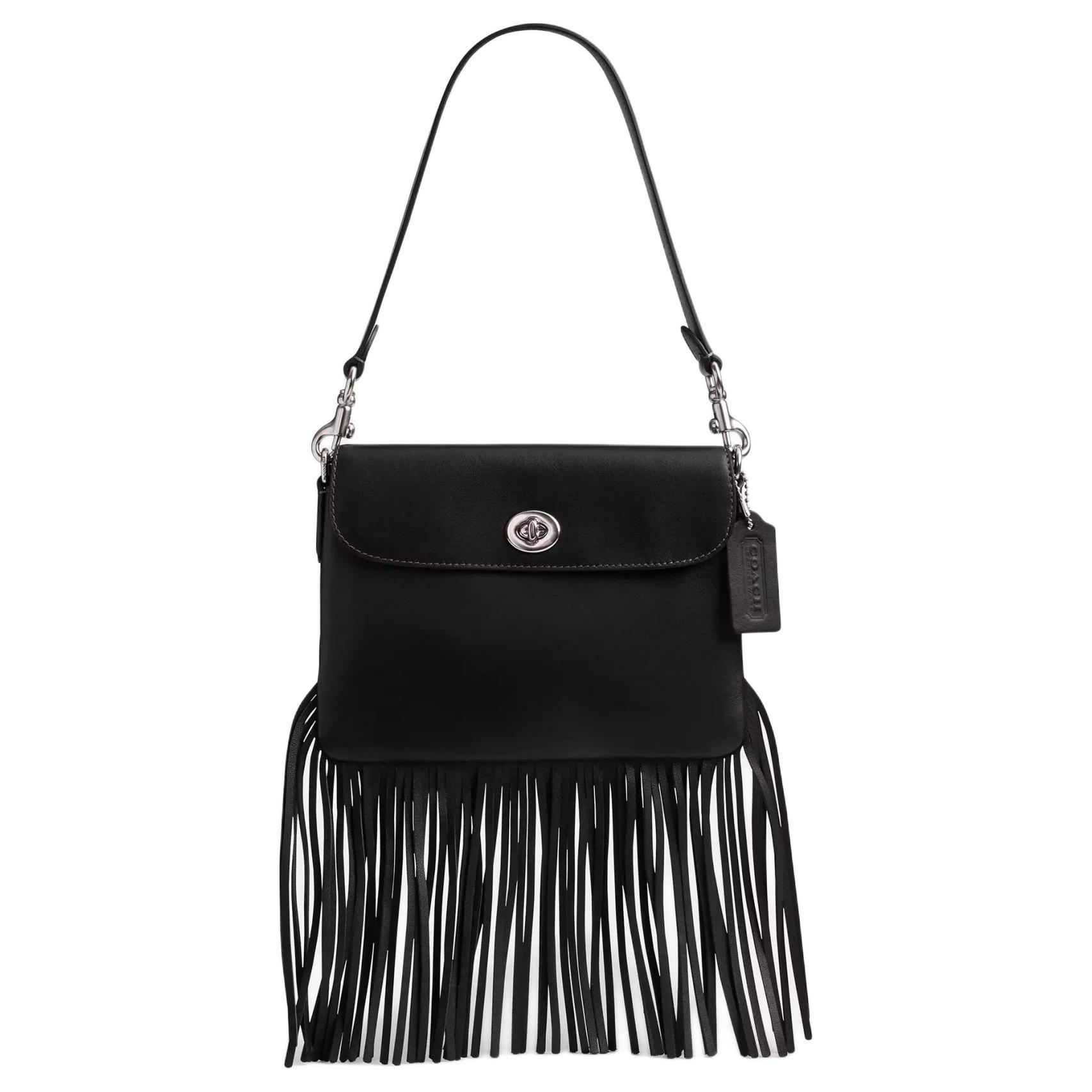 Coach 1964 Series 20 Lock Closure Fringe Bag Women Handbags Silver Black CU033-LHBLK Gift Box Sets (Basic Set+Black Box)
Coach 1964 Series 20 Lock Closure Fringe Bag Women Handbags Silver Black CU033-LHBLK Gift Box Sets (Basic Set+Black Box)