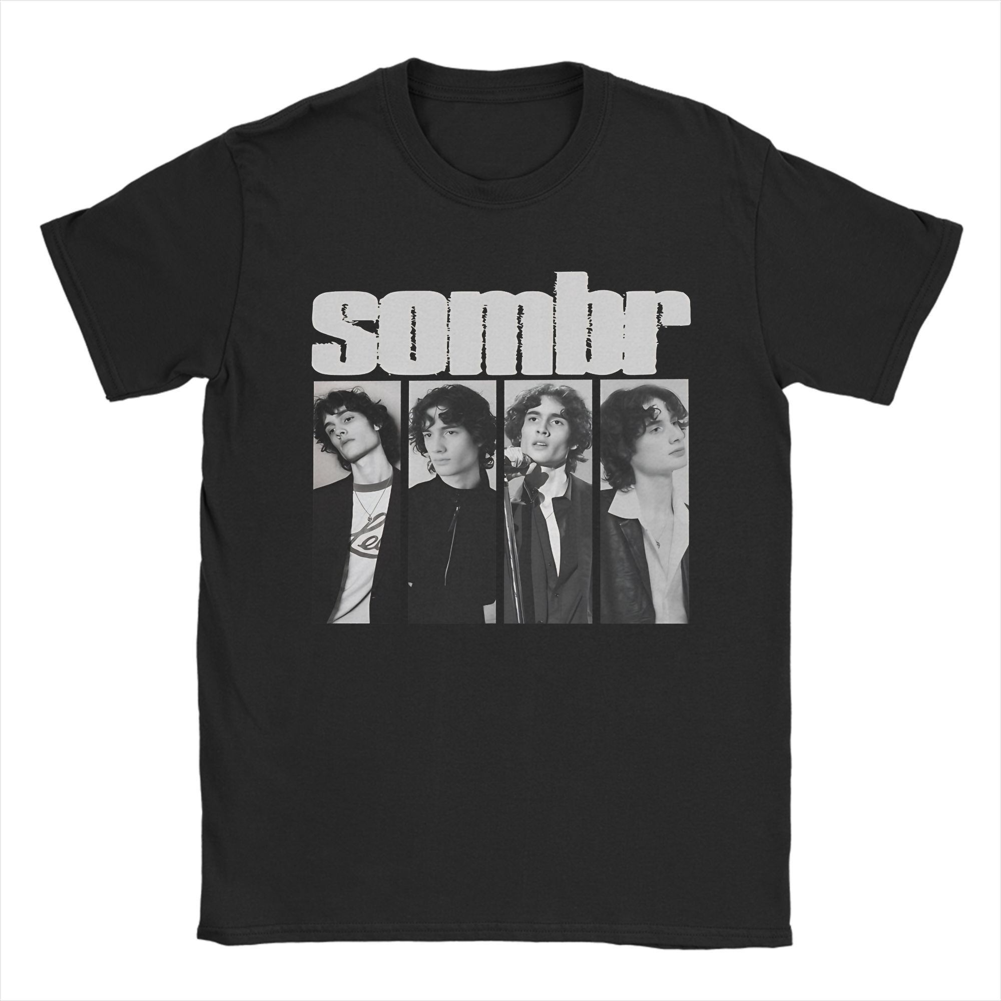Novelty Sombr Tour TShirt for Men Crewneck Pure Cotton T Shirts Short Sleeve Tee Shirt Gift Idea Clothes 4XL
Novelty Sombr Tour TShirt for Men Crewneck Pure Cotton T Shirts Short Sleeve Tee Shirt Gift Idea Clothes 4XL