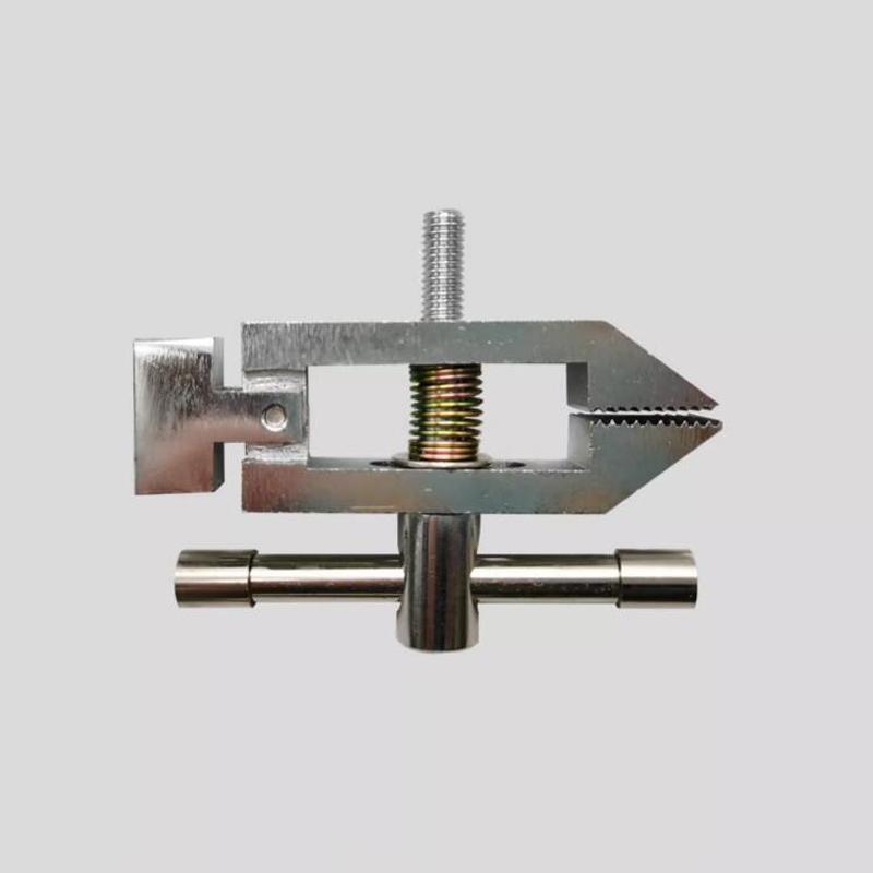 Push-pull force meter test bench fixture 0-18MM tension test bench chuck maximum load 1000N HJJ-016
Push-pull force meter test bench fixture 0-18MM tension test bench chuck maximum load 1000N HJJ-016