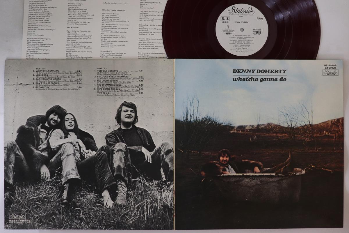 LP Record DENNY DOHERTY - Watcha Gonna Do HP80209PROMO STATESIDE Japan Rock Used
LP Record DENNY DOHERTY - Watcha Gonna Do HP80209PROMO STATESIDE Japan Rock Used