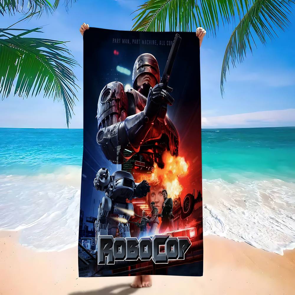 Film Robocop Beach Towel Colorful Bath Towels for Girl Microfiber Quick Dry Sand Free Beach Yoga Spa Gym Pool W30*H60(CM)
Film Robocop Beach Towel Colorful Bath Towels for Girl Microfiber Quick Dry Sand Free Beach Yoga Spa Gym Pool W30*H60(CM)