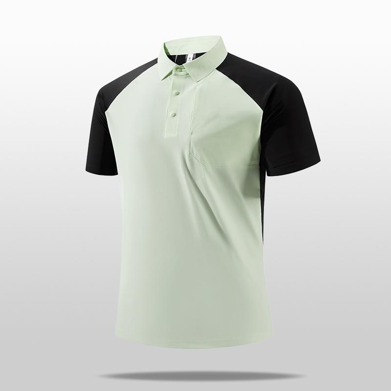 Short-sleeved Men s POLO Shirt With Lapel T-shirt, Quick-drying, Cool And Traceless Solid Color 3XL світло-зелений колір
Short-sleeved Men s POLO Shirt With Lapel T-shirt, Quick-drying, Cool And Traceless Solid Color 3XL світло-зелений колір