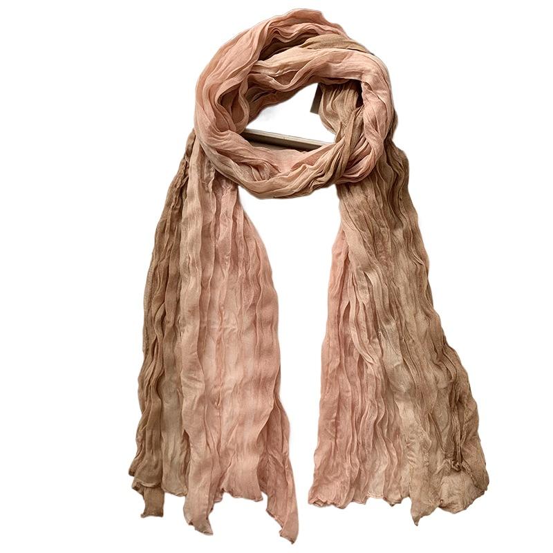 Женский градиентный шарф с эффектом мятости - Легкий, мягкий, дышащий шарф - Длинная шаль, шарф в ретро этническом стиле, богемный шарф-шаль для пляжного курорта
Женский градиентный шарф с эффектом мятости - Легкий, мягкий, дышащий шарф - Длинная шаль, шарф в ретро этническом стиле, богемный шарф-шаль для пляжного курорта