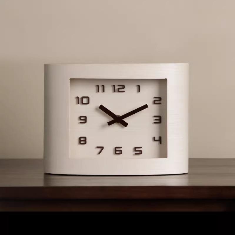 BEPAN 1PC Clock Retro Solid Wood Seat Living Room Retro Desktop Clock Desktop Pendulum Table Ornament Home Decoration білий
BEPAN 1PC Clock Retro Solid Wood Seat Living Room Retro Desktop Clock Desktop Pendulum Table Ornament Home Decoration білий