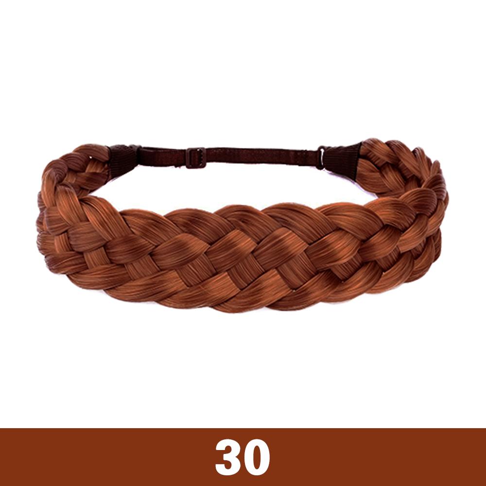 MISS WIG Синтетическая эластичная плетеная повязка на голову из волос, классическая толстая широкая плетеная накладка для женщин и девочек, стильные аксессуары для волос 22cm
MISS WIG Синтетическая эластичная плетеная повязка на голову из волос, классическая толстая широкая плетеная накладка для женщин и девочек, стильные аксессуары для волос 22cm