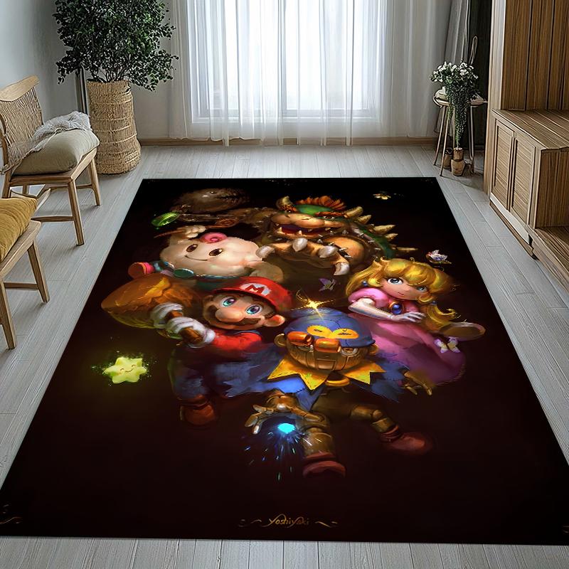 Retro M-Mario Bros Game Cartoon Living Room Non-Slip Area Rug Soft Carpet for Bedroom Kids Playroom Sofa,Home Decor Doormat Gift 40x60cm
Retro M-Mario Bros Game Cartoon Living Room Non-Slip Area Rug Soft Carpet for Bedroom Kids Playroom Sofa,Home Decor Doormat Gift 40x60cm
