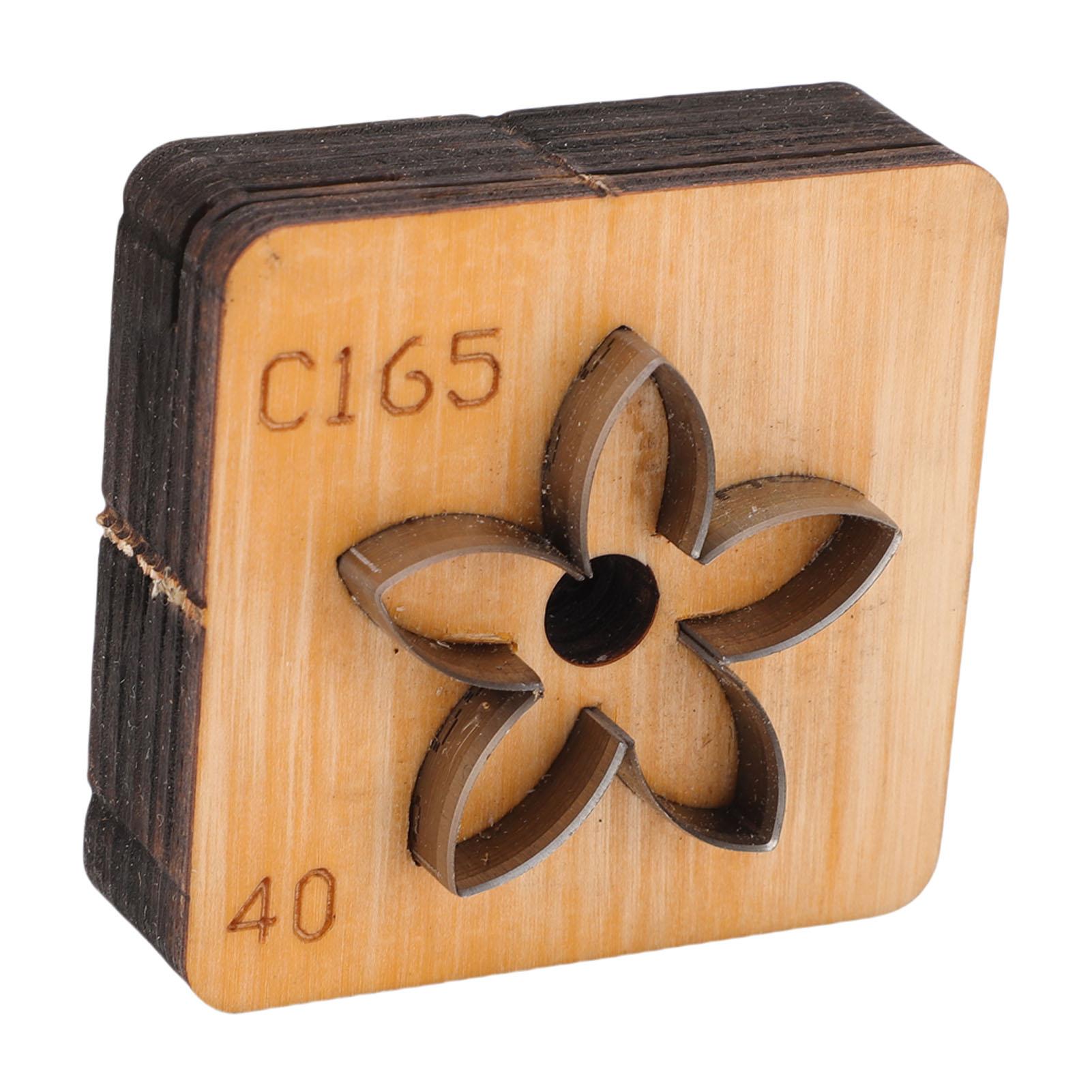 Flower Leather Cutting Die Wood Base Carbon Steel Flower Shaped Leather Cutting Mold for Craft
Flower Leather Cutting Die Wood Base Carbon Steel Flower Shaped Leather Cutting Mold for Craft