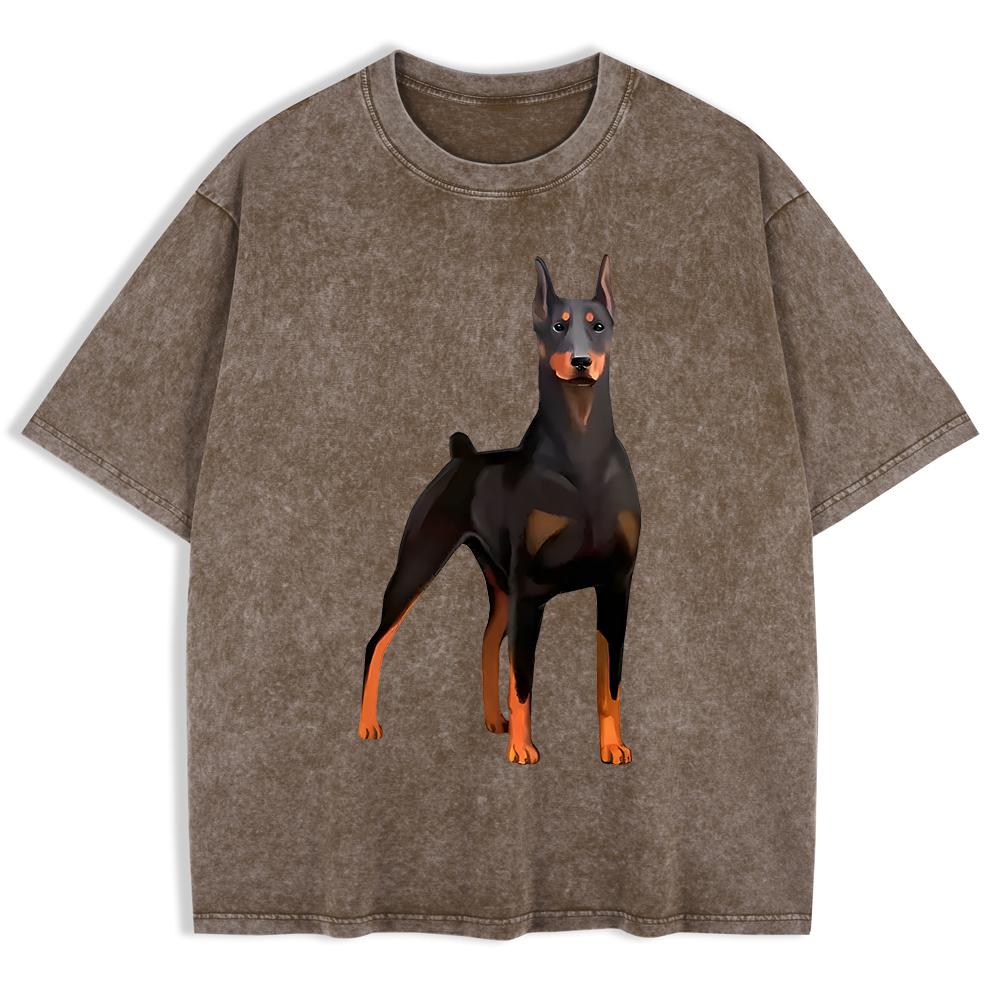 Doberman Dog Printing Washed T-Shirts Mens Cotton Oversize T Shirt Casual O-Neck Short Sleeve Tops Soft Men Clothes 3XL
Doberman Dog Printing Washed T-Shirts Mens Cotton Oversize T Shirt Casual O-Neck Short Sleeve Tops Soft Men Clothes 3XL