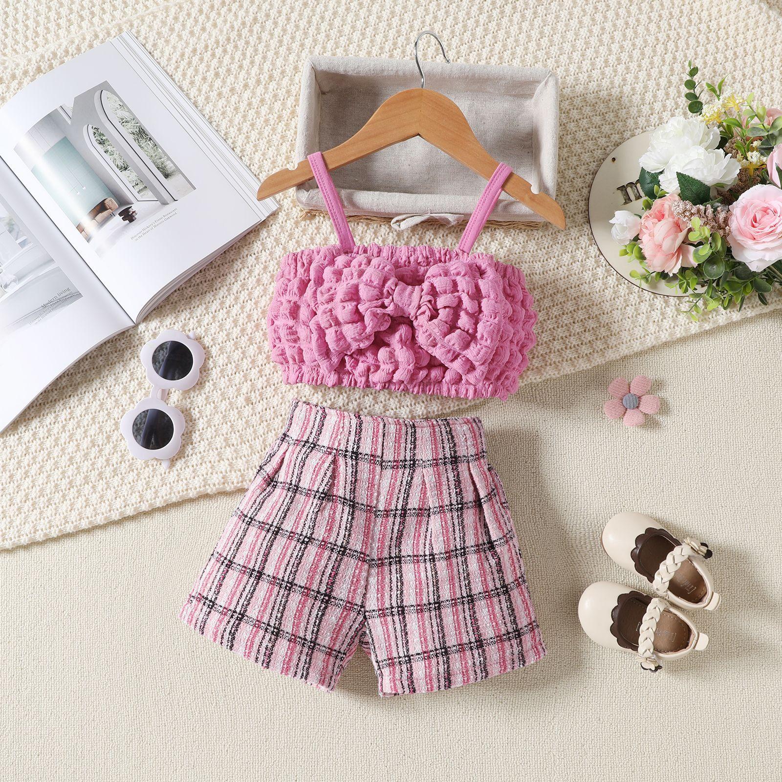 1-5 лет детский костюм популярные модели для девочек топ на бретельках + клетчатые шорты костюм 120cm красный
1-5 лет детский костюм популярные модели для девочек топ на бретельках + клетчатые шорты костюм 120cm красный