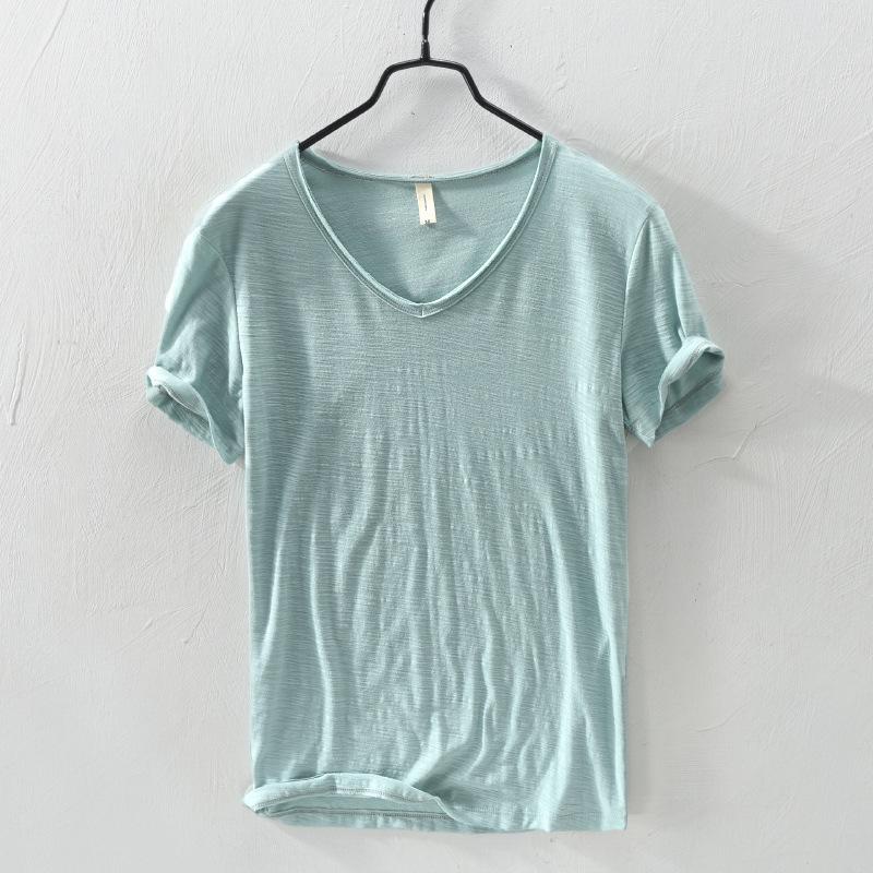Men s Simple Cotton Thin Breathable Slim Short T-shirt Men s Casual Solid Color Short-sleeved T-shirt Bottoming Shirt XXXL
Men s Simple Cotton Thin Breathable Slim Short T-shirt Men s Casual Solid Color Short-sleeved T-shirt Bottoming Shirt XXXL