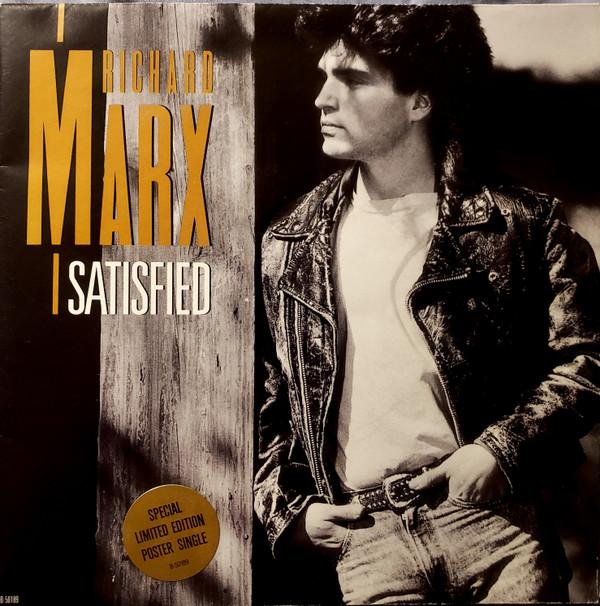 7inch Record RICHARD MARX Satisfied B50189 EMI 1989 Canada Rock Used
7inch Record RICHARD MARX Satisfied B50189 EMI 1989 Canada Rock Used