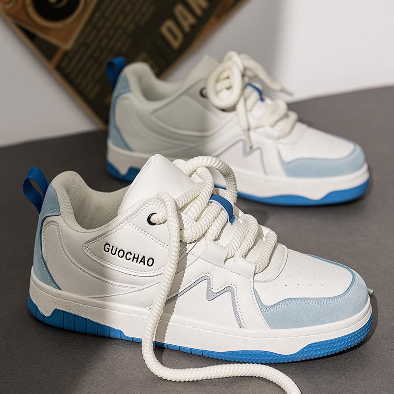Korean version of fashion casual sports shoes niche shoes large size low top white shoes trend board shoes 44
Korean version of fashion casual sports shoes niche shoes large size low top white shoes trend board shoes 44