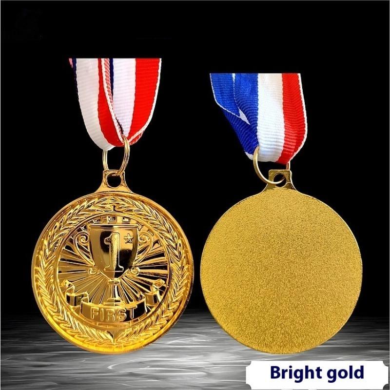 1Pcs 5cm Competition Prize Medals With Neck Ribbon Gold/Silver/Bronze Medal Metal Winner Medals For Talent Show Party Race
1Pcs 5cm Competition Prize Medals With Neck Ribbon Gold/Silver/Bronze Medal Metal Winner Medals For Talent Show Party Race