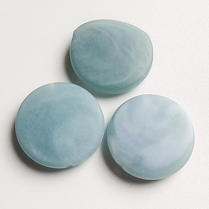 DIY Acrylic Frosted Two-Tone Round Flat Beads for Jewelry Making
DIY Acrylic Frosted Two-Tone Round Flat Beads for Jewelry Making