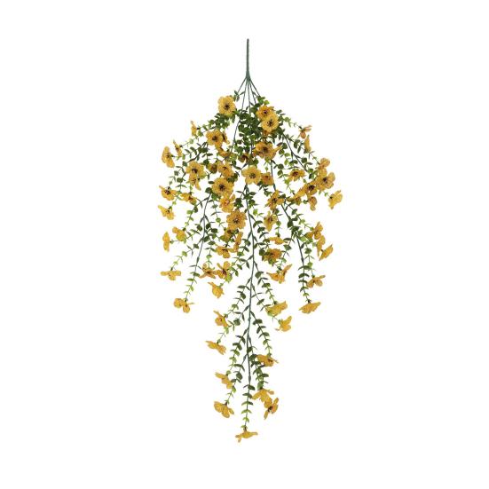 Artificial Hanging Violet Decoration Realistic UV Resistant Fake Flower Vine Indoor Outdoor Garden Porch Patio Hanging Faux Bloom Rattan Decor
Artificial Hanging Violet Decoration Realistic UV Resistant Fake Flower Vine Indoor Outdoor Garden Porch Patio Hanging Faux Bloom Rattan Decor