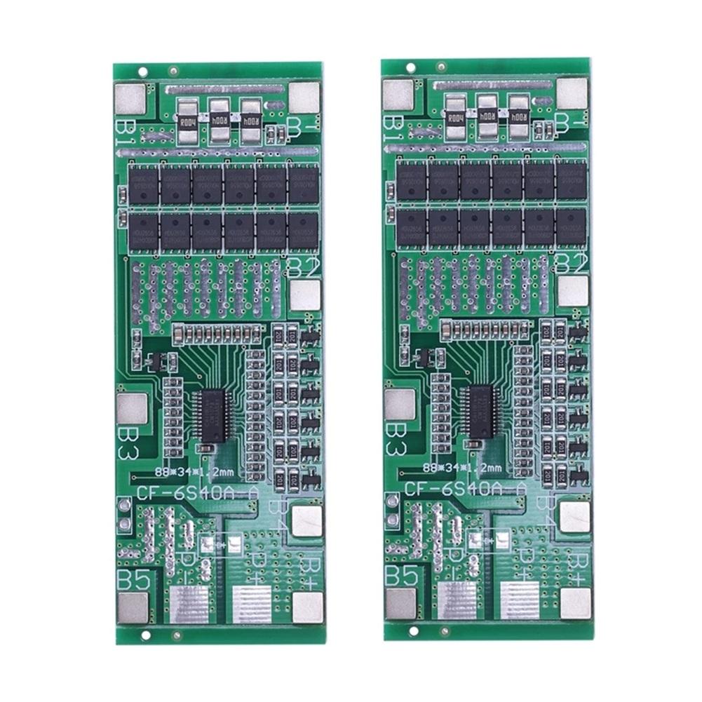 Battery Protection 40A Protection Board 6S Battery Board 88*34*2.8mm Maximum Discharge Current 40A For Lithium Batteries
Battery Protection 40A Protection Board 6S Battery Board 88*34*2.8mm Maximum Discharge Current 40A For Lithium Batteries