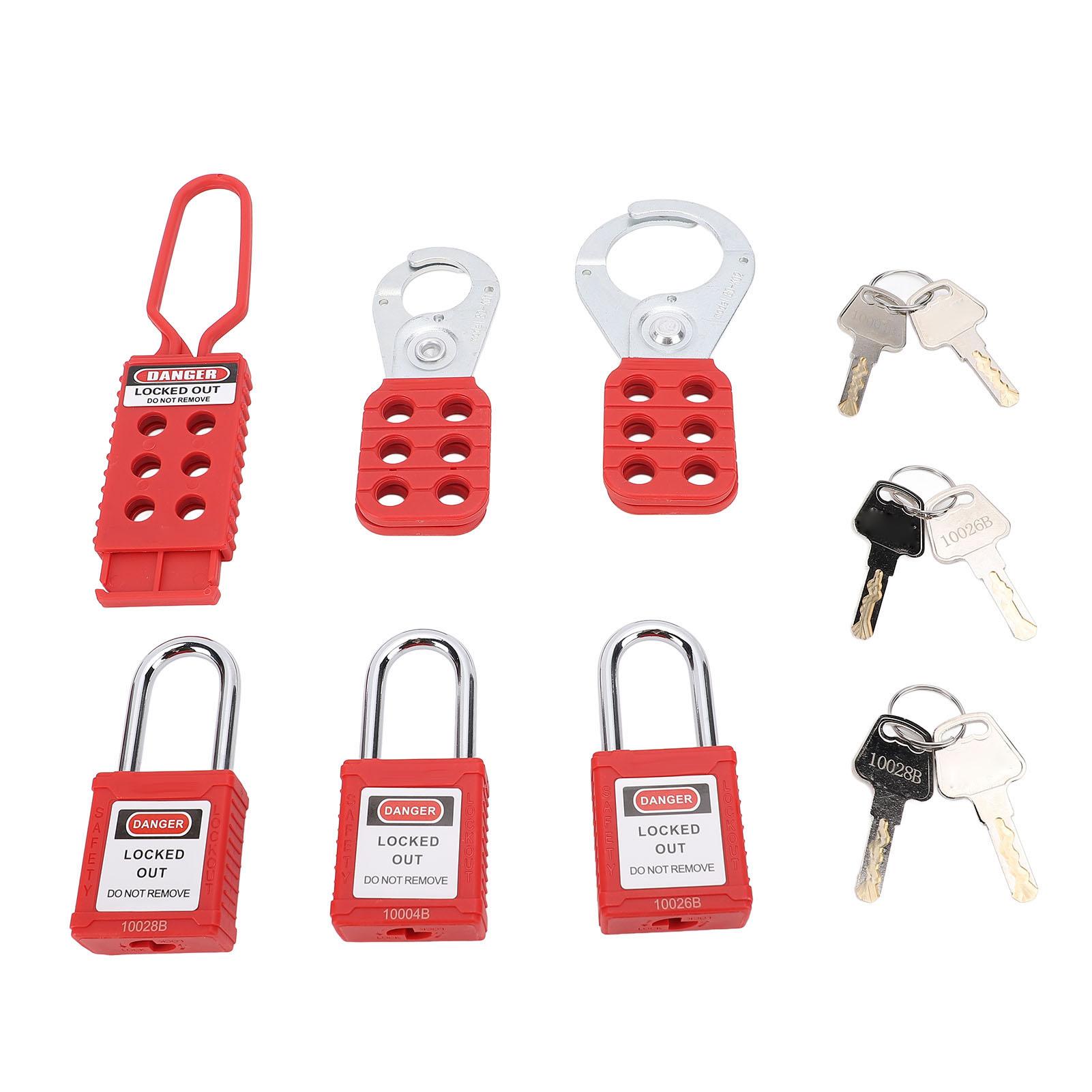 Lockout Tagout Kit Impact Resistant Anti Tampering Electrical Safety Lock Out Tag Out Kit
Lockout Tagout Kit Impact Resistant Anti Tampering Electrical Safety Lock Out Tag Out Kit
