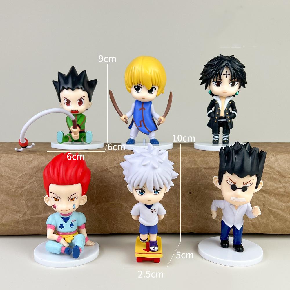 Full-time Hunter anime figurine 5th generation - 6 models of the Furista Zekura Picaca model set for display
Full-time Hunter anime figurine 5th generation - 6 models of the Furista Zekura Picaca model set for display
