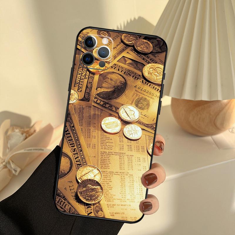 Money Dollars Coin Gold Phone Case For iPhone 17 16 15 14 13 11 12 Pro Max 13 mini 15 16 Plus 16e 17 Air Cover Funda iPhone 15 Pro
Money Dollars Coin Gold Phone Case For iPhone 17 16 15 14 13 11 12 Pro Max 13 mini 15 16 Plus 16e 17 Air Cover Funda iPhone 15 Pro