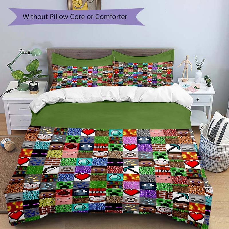 3pcs Art Collage Quilt Cover Set (1 Quilt Cover + 2 Pillowcases Without Pillow Core) 135x200cm
3pcs Art Collage Quilt Cover Set (1 Quilt Cover + 2 Pillowcases Without Pillow Core) 135x200cm