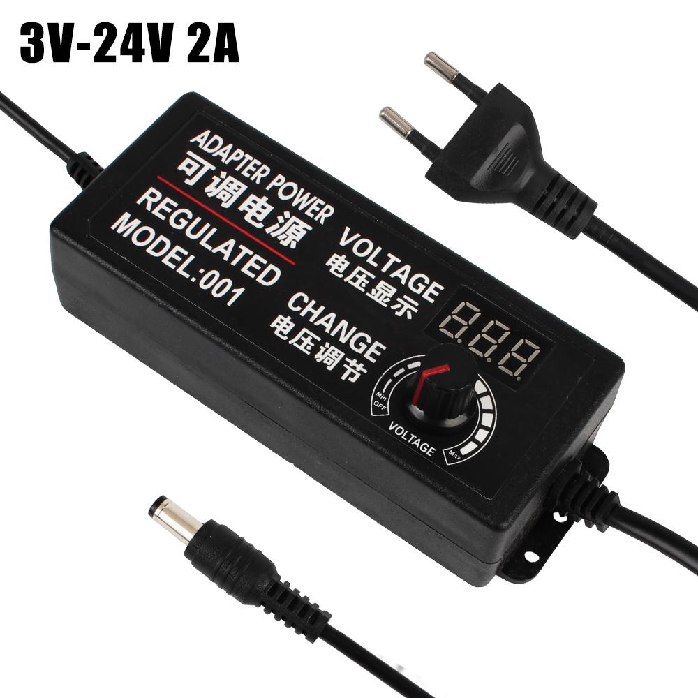 Регулируемый универсальный источник питания постоянного тока Adatpor, адаптер переменного тока, экран дисплея, 3 В-24 В, 2 А, регулируемое напряжение, ЕС
Регулируемый универсальный источник питания постоянного тока Adatpor, адаптер переменного тока, экран дисплея, 3 В-24 В, 2 А, регулируемое напряжение, ЕС