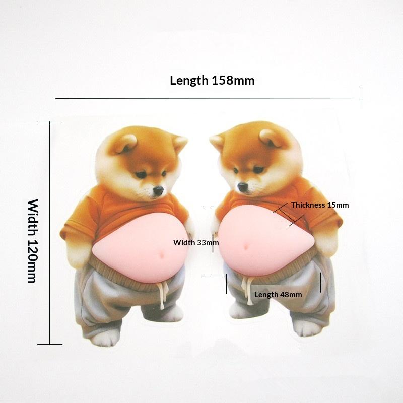 2pcs 3D Cute Chubby Shiba Inu (Design), 3D Shiba Inu Stickers – Cute Orange Apparel Shiba Inu Stickers Silicone Self-Adhesive
2pcs 3D Cute Chubby Shiba Inu (Design), 3D Shiba Inu Stickers – Cute Orange Apparel Shiba Inu Stickers Silicone Self-Adhesive