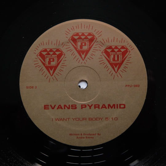 12inch Record EVANS PYRAMID - Where Love Lives PPU060 2014 US Dance & Electronica
12inch Record EVANS PYRAMID - Where Love Lives PPU060 2014 US Dance & Electronica