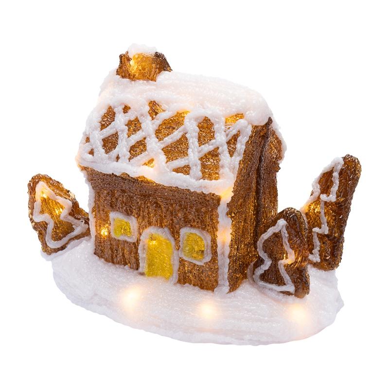 Decorative Figurine Neon-night gingerbread House 26x15 5x20 Cm 30 Leds 3xaa Batteries not Included 513-324
Decorative Figurine Neon-night gingerbread House 26x15 5x20 Cm 30 Leds 3xaa Batteries not Included 513-324