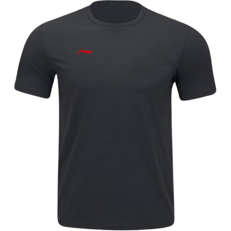 Li-Ning Simple Versatile Comfortable Casual Sports Round Neck Quick-Dry Short Sleeve T-Shirt Unisex Tops Black AHSUG27-1 S
Li-Ning Simple Versatile Comfortable Casual Sports Round Neck Quick-Dry Short Sleeve T-Shirt Unisex Tops Black AHSUG27-1 S