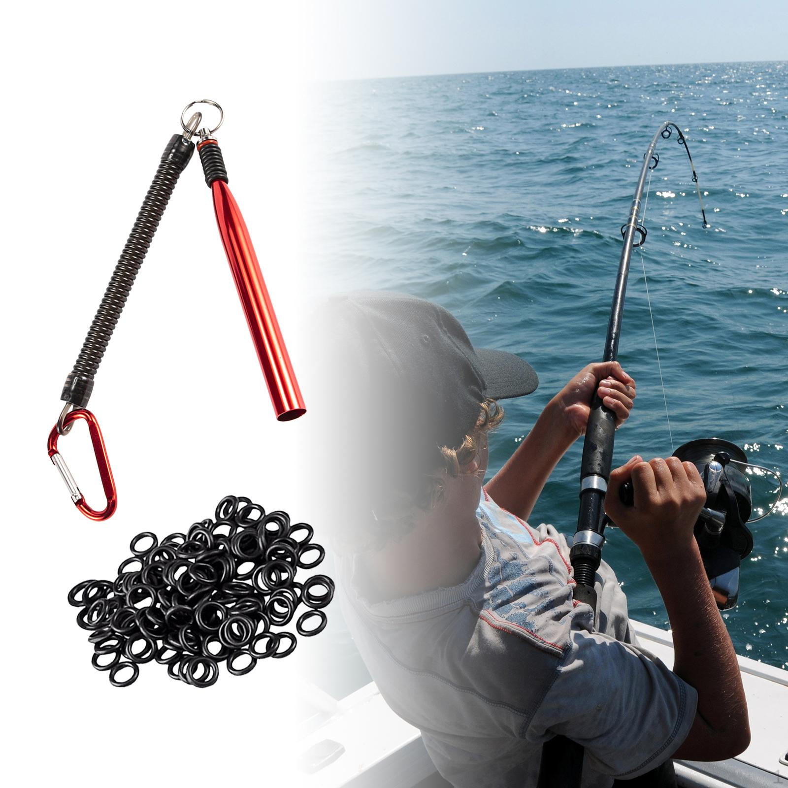 Wacky Rig Tool Рыболовная оснастка из алюминиевого сплава Простая установка с 100 силиконовыми уплотнительными кольцами красный
Wacky Rig Tool Рыболовная оснастка из алюминиевого сплава Простая установка с 100 силиконовыми уплотнительными кольцами красный