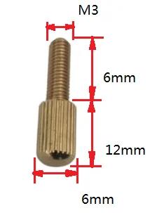 M3 M4 M5 x 6 8 10 12 16 20 mm Brass Hand twisting Small Head Screw Bolt Nickel plating
M3 M4 M5 x 6 8 10 12 16 20 mm Brass Hand twisting Small Head Screw Bolt Nickel plating