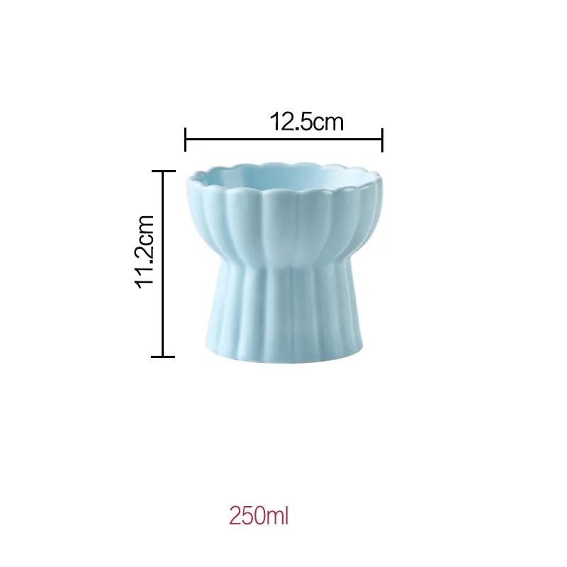 Chrysanthemum Shaped High Legged Ceramic Cat Water Bowl, Cat Food Bowl, Overturning Protection Spine, Pet Supplies, 1Pc
Chrysanthemum Shaped High Legged Ceramic Cat Water Bowl, Cat Food Bowl, Overturning Protection Spine, Pet Supplies, 1Pc