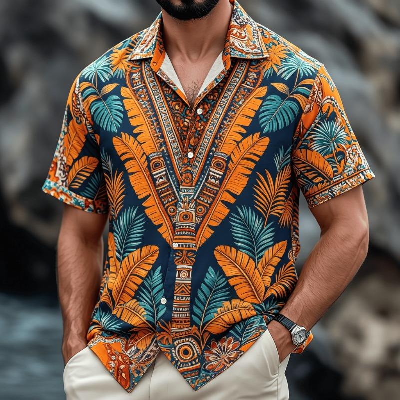 Men s Vintage Boho Paisley Print Short Sleeve Shirt, Retro Ethnic Button-Down Spring Summer Top 5XL
Men s Vintage Boho Paisley Print Short Sleeve Shirt, Retro Ethnic Button-Down Spring Summer Top 5XL