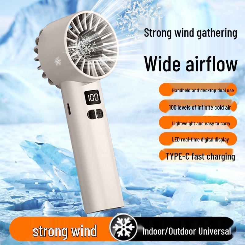 JK107 Portable Silent Desktop Fan: 100-Speed, Lightweight, Rechargeable, Strong Wind, Long Battery Life Not Specified
JK107 Portable Silent Desktop Fan: 100-Speed, Lightweight, Rechargeable, Strong Wind, Long Battery Life Not Specified