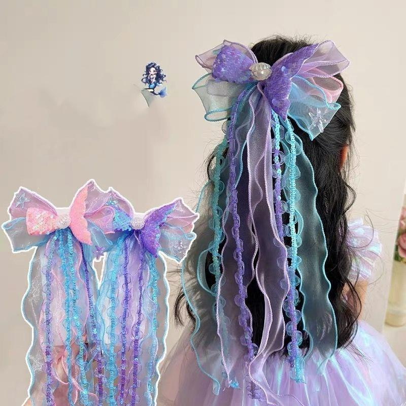 Super Fairy Mermaid Hairband Children s Crown Headwear Girl s Pearl Tassel Forehead Chain Little Girl Butterfly Knot Hair Clip
Super Fairy Mermaid Hairband Children s Crown Headwear Girl s Pearl Tassel Forehead Chain Little Girl Butterfly Knot Hair Clip