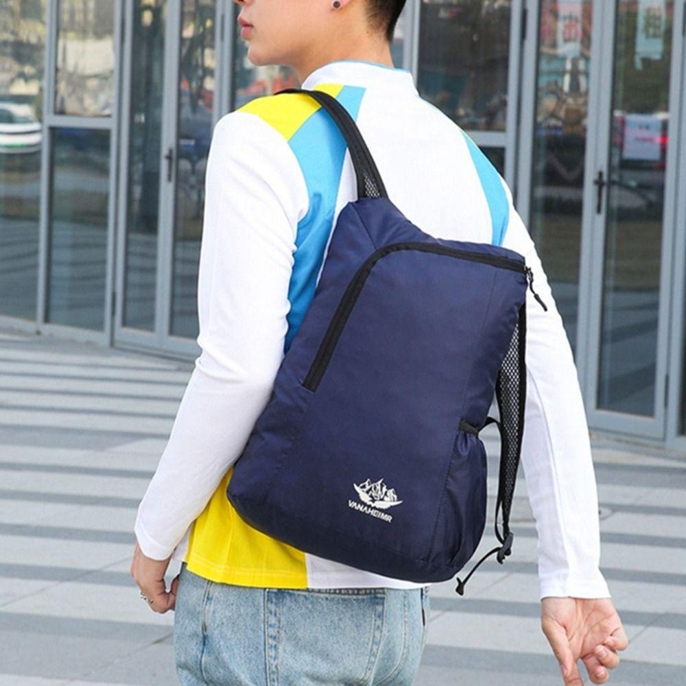 Bag Camping Nylon Foldable Backpack Outdoor Backpack Hiking Daypack Lightweight Shoulders Bag сірий
Bag Camping Nylon Foldable Backpack Outdoor Backpack Hiking Daypack Lightweight Shoulders Bag сірий