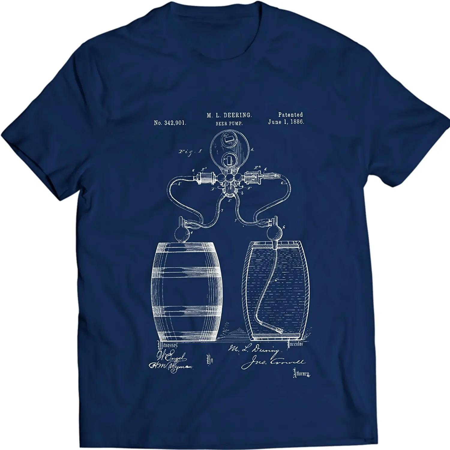 Cool Fashion DTG MKW Tee Beer Pump Process Barrel Patent Patent TShirt Mens Summer Cotton Short Sleeve ONeck T Shirt New S3XL 4XL
Cool Fashion DTG MKW Tee Beer Pump Process Barrel Patent Patent TShirt Mens Summer Cotton Short Sleeve ONeck T Shirt New S3XL 4XL