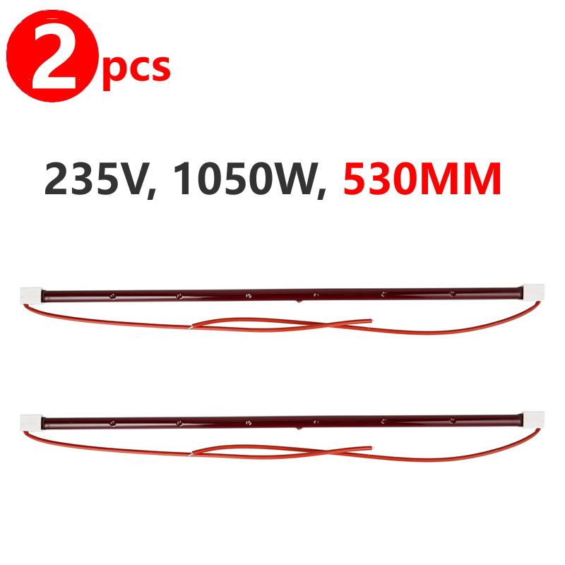 Infrared Lamp 1050W 1000W Paint Curing Bulb Halogen Quartz Heating Element Shortwave Infra-Red Light Golden Bulb Ruby Tube L53R-2PCS
Infrared Lamp 1050W 1000W Paint Curing Bulb Halogen Quartz Heating Element Shortwave Infra-Red Light Golden Bulb Ruby Tube L53R-2PCS