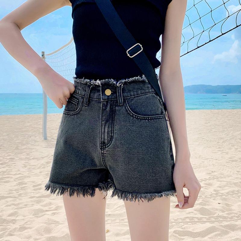 High-waisted Wide-leg Denim Shorts for Women Loose New Style Versatile and Raw S
High-waisted Wide-leg Denim Shorts for Women Loose New Style Versatile and Raw S